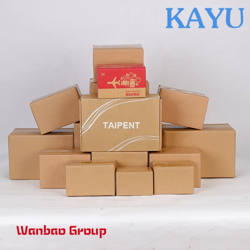 Corrugated carton with Eco-friendly material Custom Size and Logo Packaging Boxes