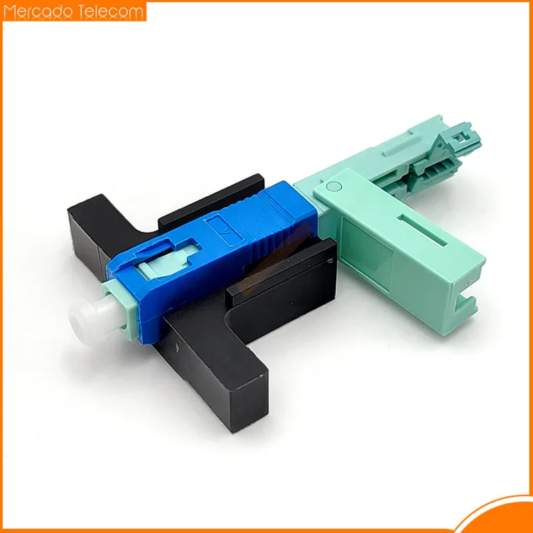 Wholesales 53MM SC/APC SC/UPC SM Single-Mode Optical Coupler FTTH SC UPC Fiber Optic Fast Connector