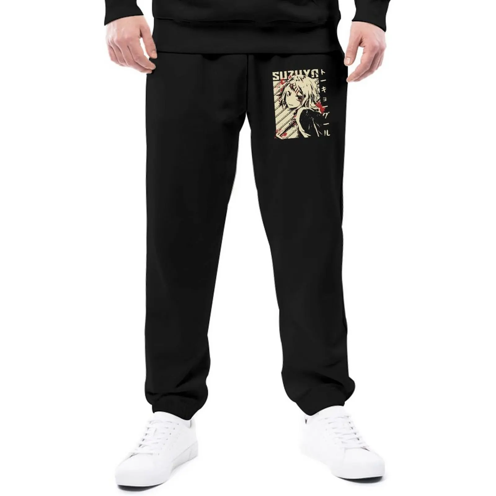 

Мужские брюки для бега, с принтом, большие размеры 3XL