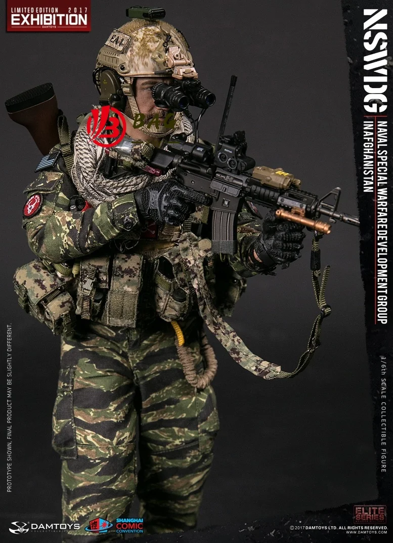 1/6 экшн-фигурки модель DAMTOYS DAM78049 SHCC2017 Seal NSWDG в Афганистане