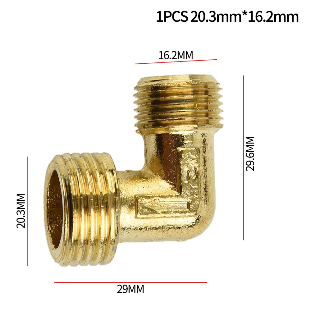 

1x Air Pump Elbow Fittings 90 Degree Elbow Coupler Air Compressor Accessories Pneumatic Connector For Oil-free