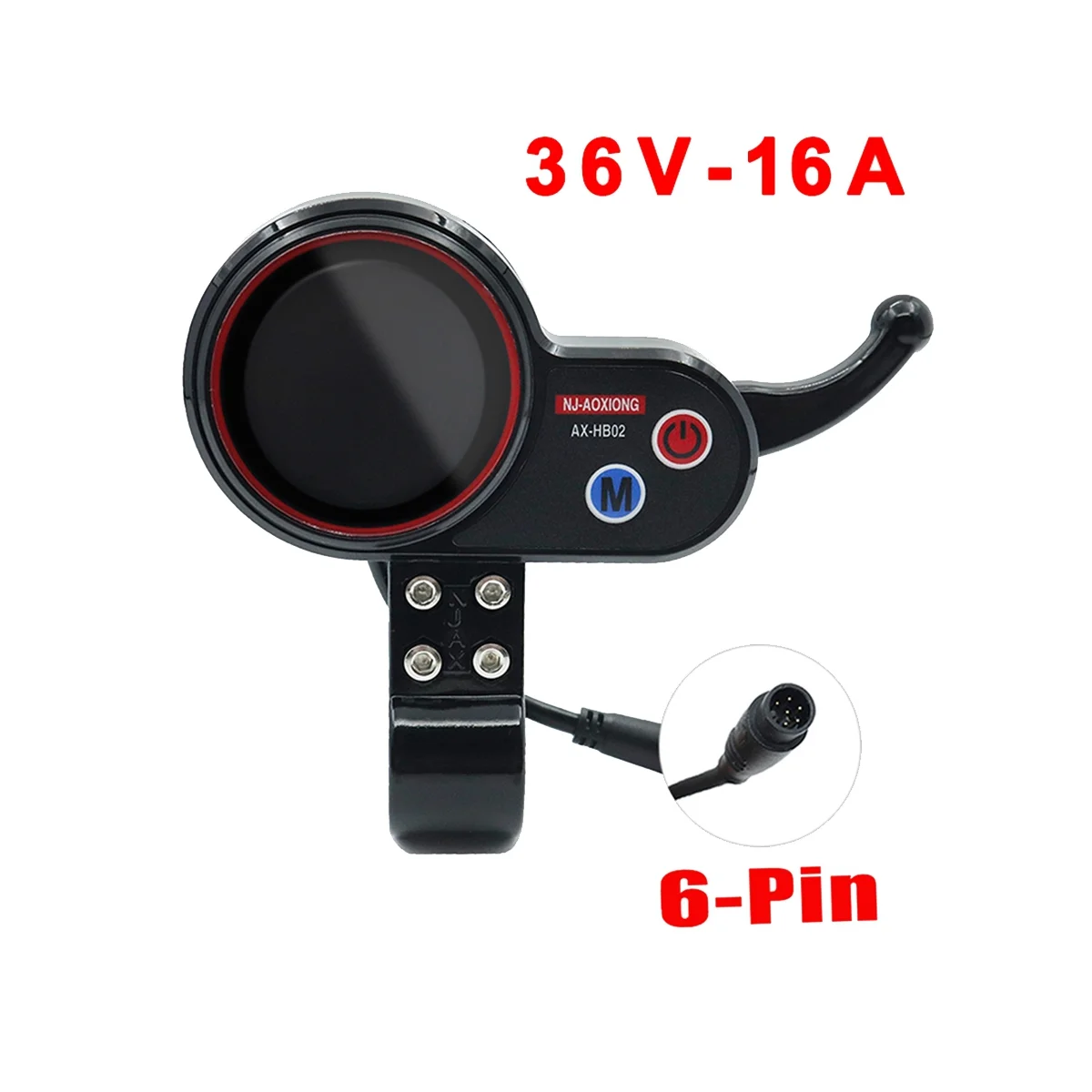 -AOXIONG AX-HB02 счетчик приборной панели электрического скутера 36 В 48 регулируемый 6