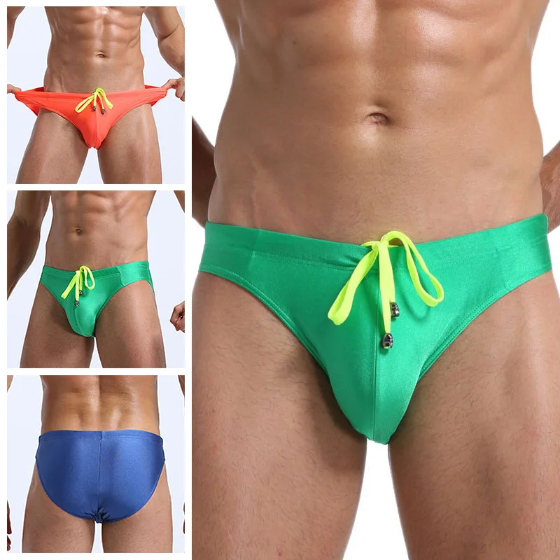 

Универсальное Мужское нижнее белье, мужские летние нейлоновые пляжные шорты, быстросохнущие треугольные Шорты для плавания