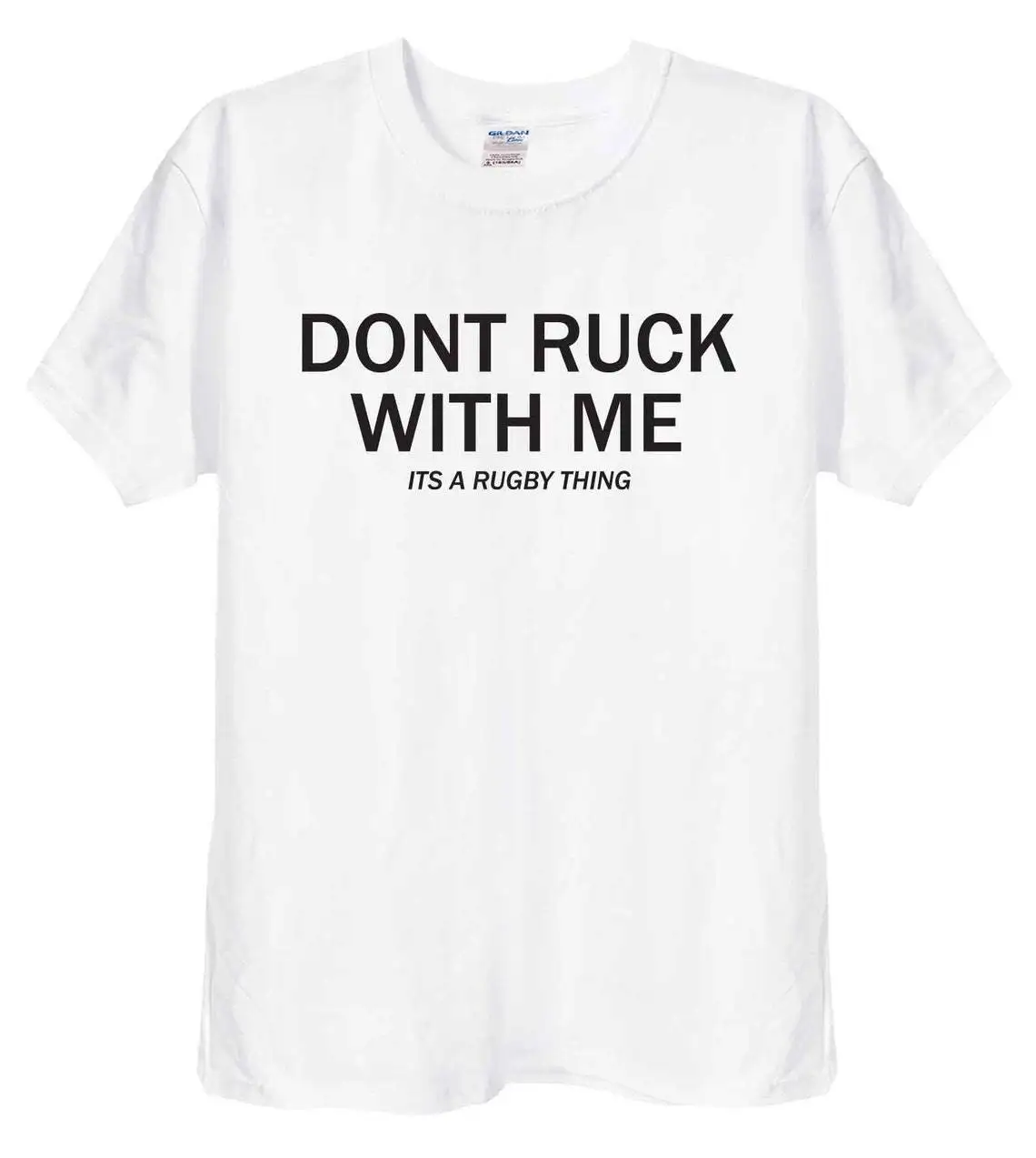 

Dont Ruck With Me Rugby Thing Men T Shirts Football Unisex Letters Print Tee Shirts Streetwear Oversized Cotton Retro Tops