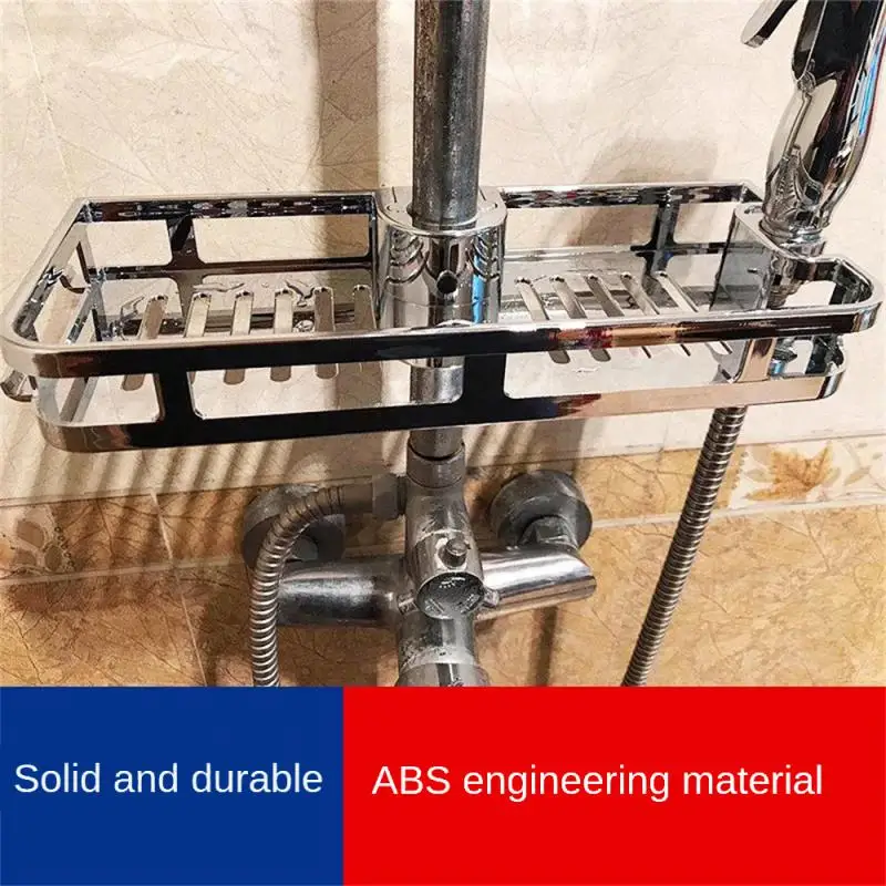 

Подъемный стержень для ванной комнаты, съемная подставка, держатель для мыла без сверления, полка для душа, стойка для хранения, многофункциональный поднос для дома