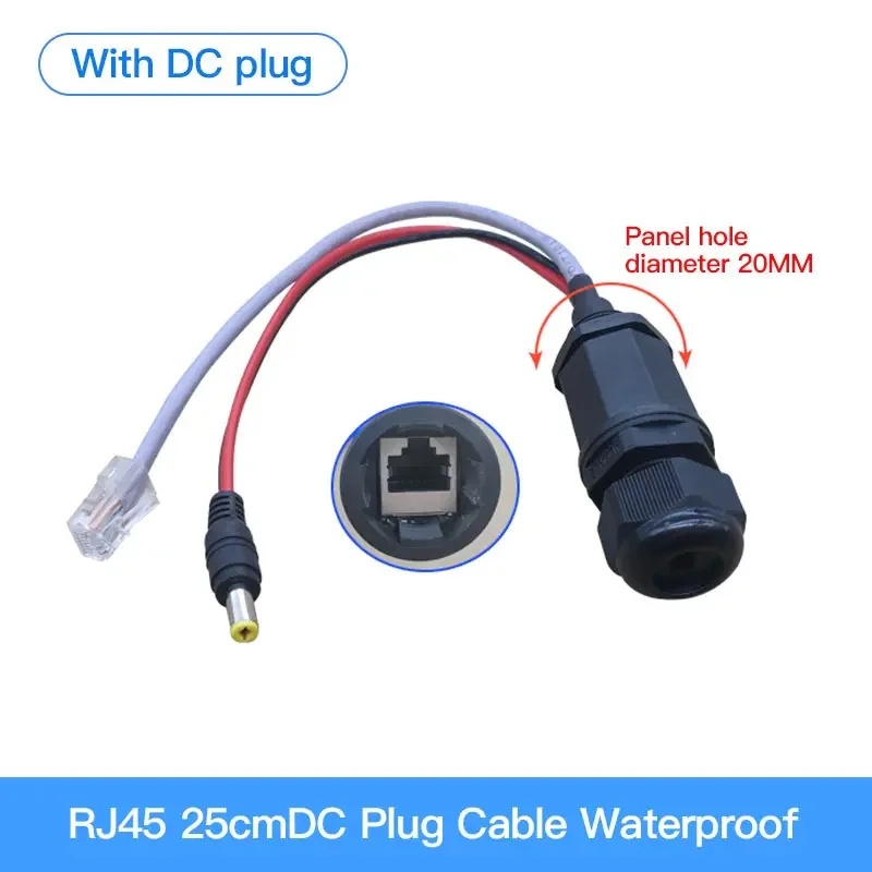 DIVEDEER Waterproof RJ45 Connector