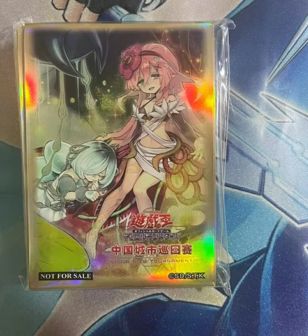 70 шт. Yugioh KONAMI Duel Monsters Traptrix Rafflesia Arachnocampa Официальная коллекция запечатанных защитных чехлов для карт Duelist Sleeves (art.: 3920dbeb4ecb3) - 3920dbeb4ecb3