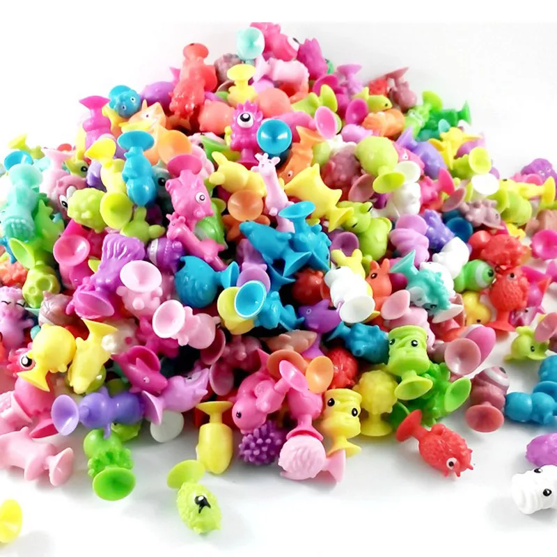Миниатюрные мягкие фигурки stikeez из термопластичной резины 30-200 шт. фрукты овощи