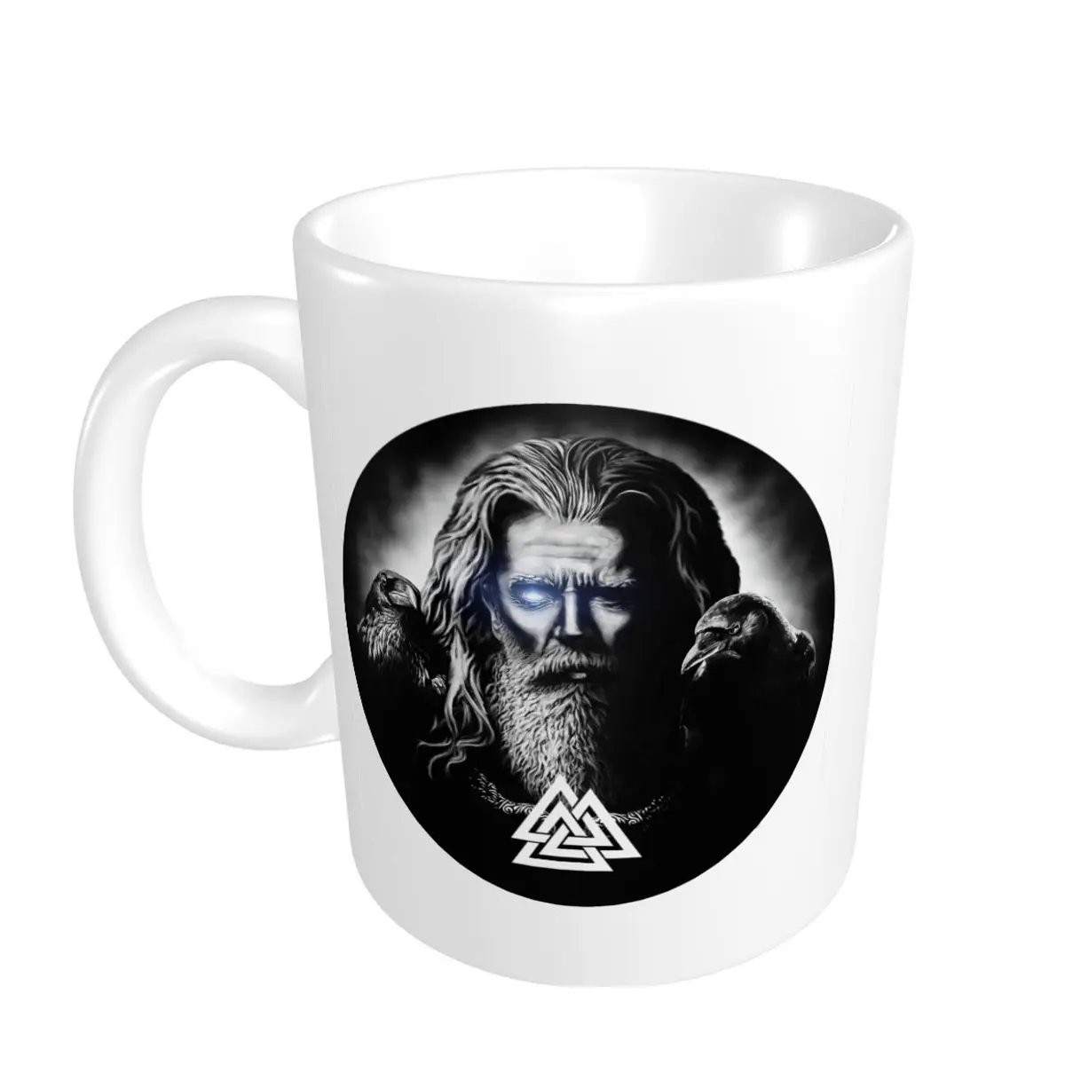 

Рекламная акция Новинка Odin Vikings мифологические вороны кружки забавная Новинка R203 чашки с принтом чайные чашки