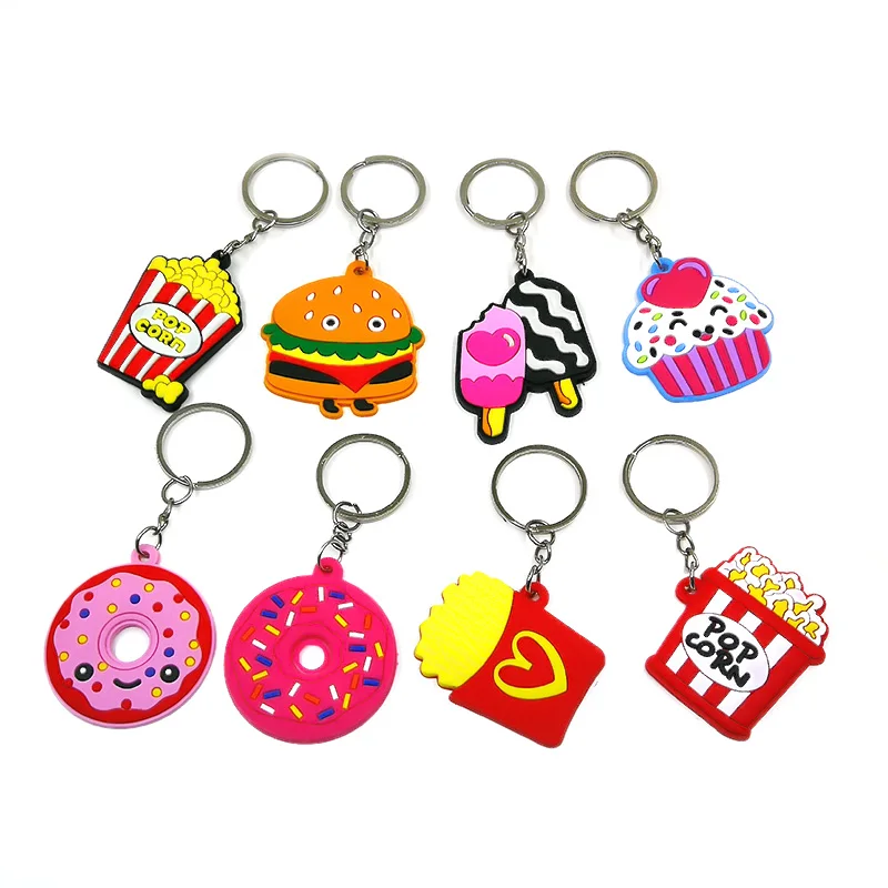 

1PCS PVC Keychain Sale Well Colorful Casual Accessories Car Handbag Likeable Leisure Decoration Children Charms