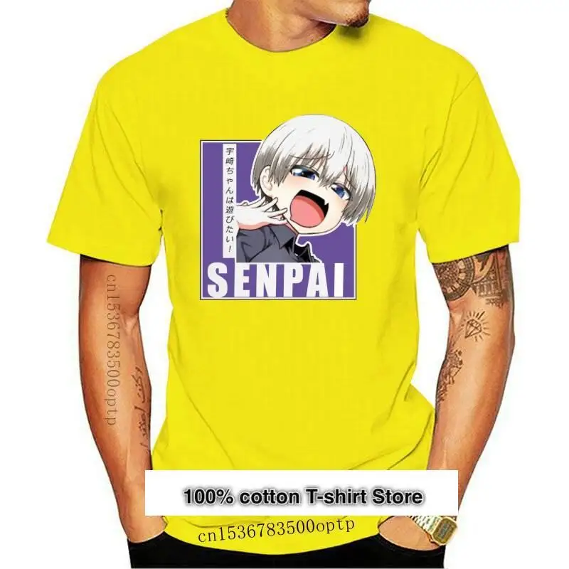 Uzaki Chan-Camiseta de Anime para hombre, ropa de Hana sakuriai Ami, camiseta roja de manga corta a la moda, nueva