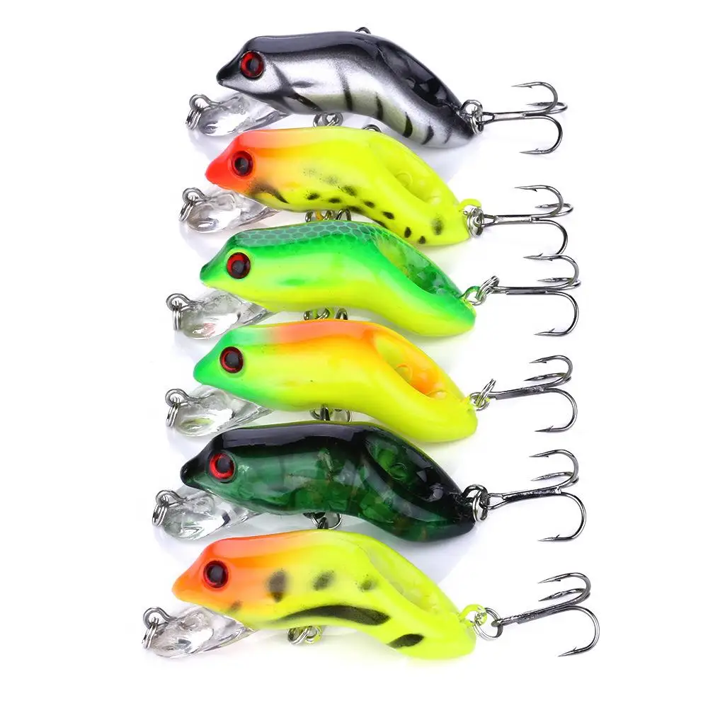 

Fishing Bait Fish Lures 5.5cm/8.9g Crankbait Fishing Lure Artificial Hard Bait 3D Eyes Fake Lure Fishes Shaped Flexible Body Diy