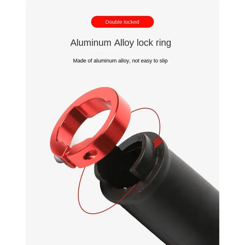 1 пара Противоскользящих ручек для велосипеда длинные/короткие