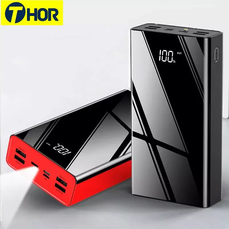 

2023New power banks 50000mAh for Xiaomi Samsung IPhone with High Capacity Outdoor Travel Portable Fast Charging