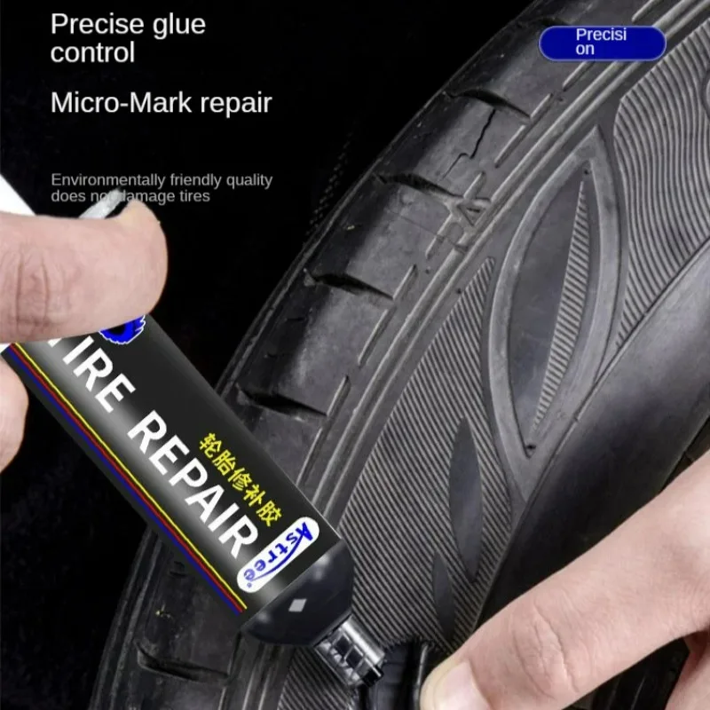 z klejem do naprawy opon samochodowych specjalny mocny klej pęknięta strona twardy uraz miękki naprawczy