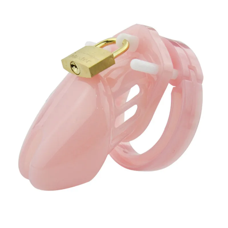 Распродажа мужское устройство целомудрия пластиковая клетка для пениса 5 колец