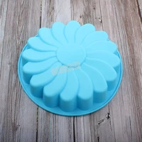 round silicone cake baking pan mold cake decoration accessories tools diy baking pan kitchen bakeware pastry tool flower baking