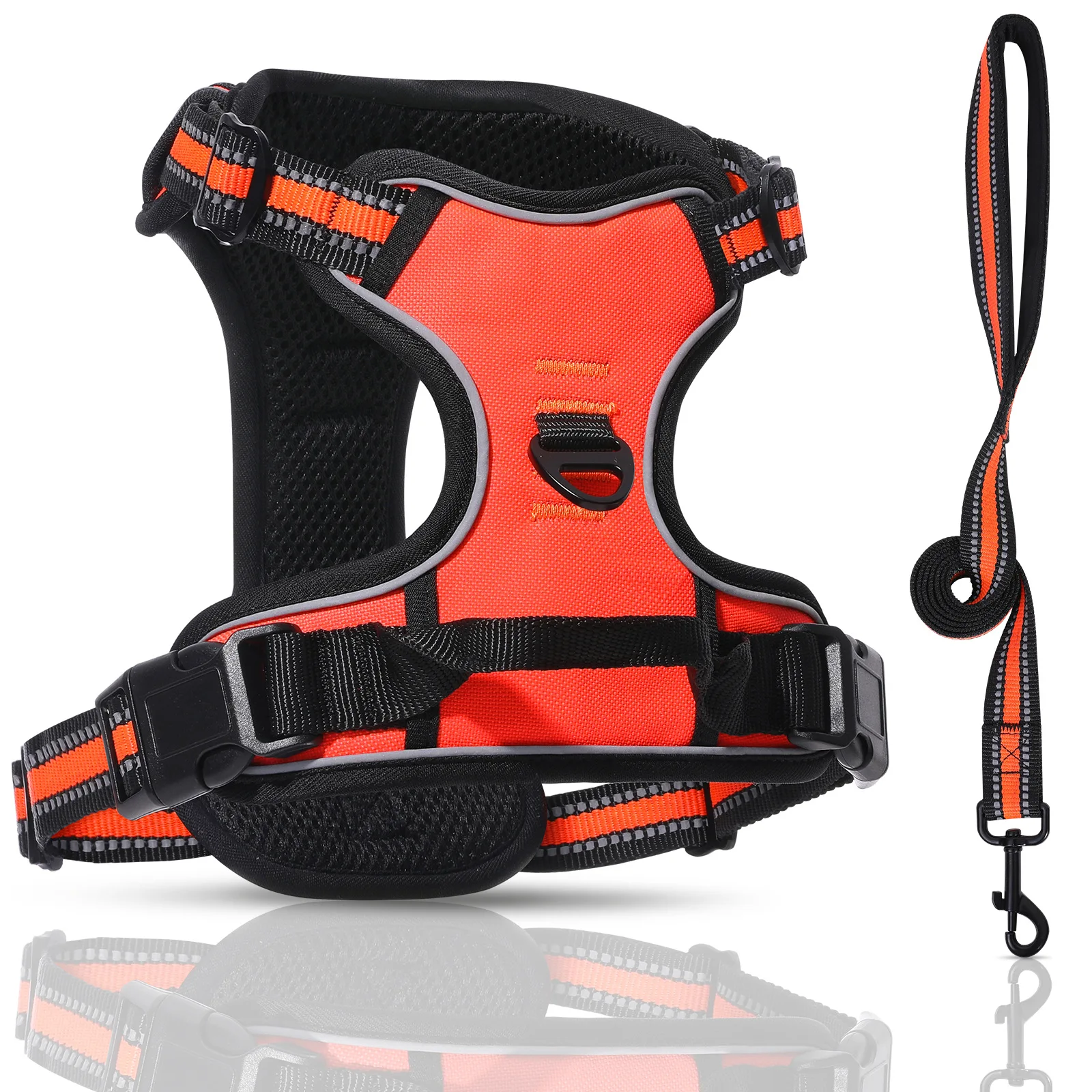 

Светоотражающая шлейка OUZEY для собак, Воздухопроницаемый ремень, аксессуары для дрессировки собак на открытом воздухе