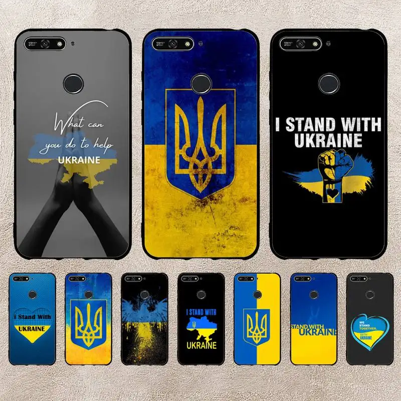 

Ukraine Flag Phone Case For Xiaomi 11 10 12Spro A2 A2lite A1 9 9SE 8Lite 8explorer F1 Poco 12S Ultra Cove
