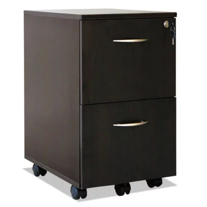 

Alera 2 Drawers Vertical Lockable Filing Cabinet, Espresso