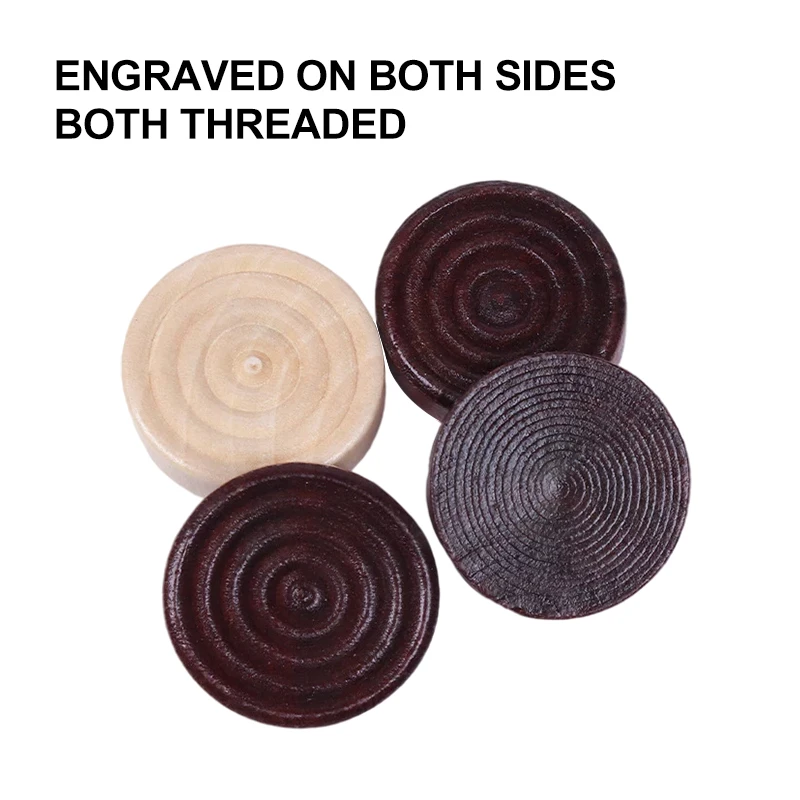 24 шт./компл. деревянные круглые шашки аксессуары для нарды крупные шахматы