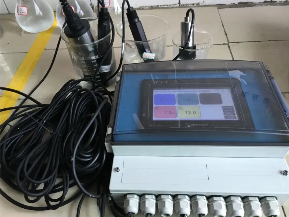 Онлайн гидропонный Аквариум Ph Ec Tds проводимость контроллер измерительный