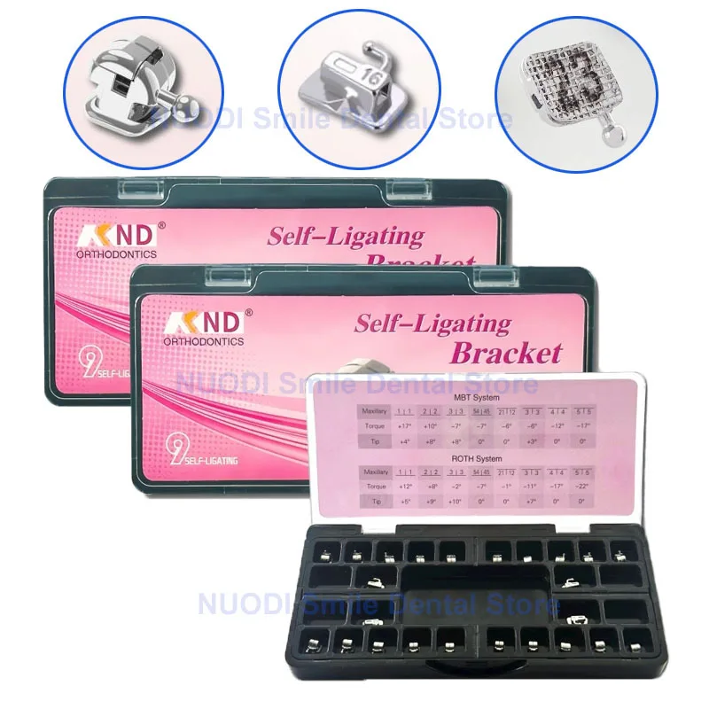 Новый тип стоматологических ортодонтических брекетов полусферические