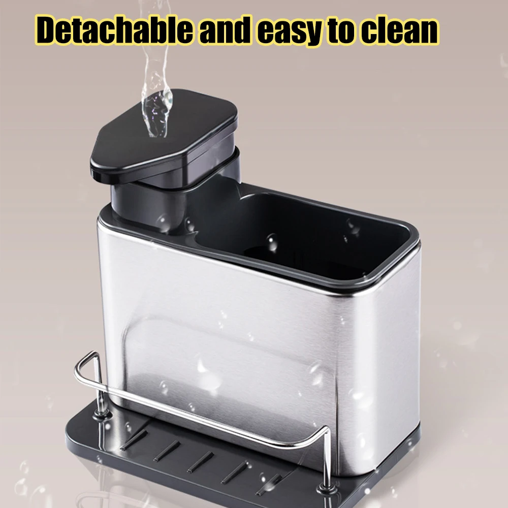 Кухонные дозаторы для мыла держатель губки стеллаж слива с защитой от ржавчины