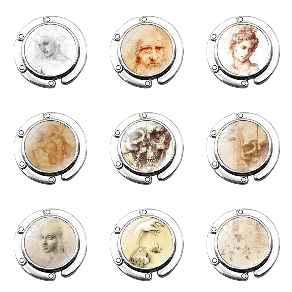 Складной крючок для кошелька женщин столик хранения складной декоративный стола