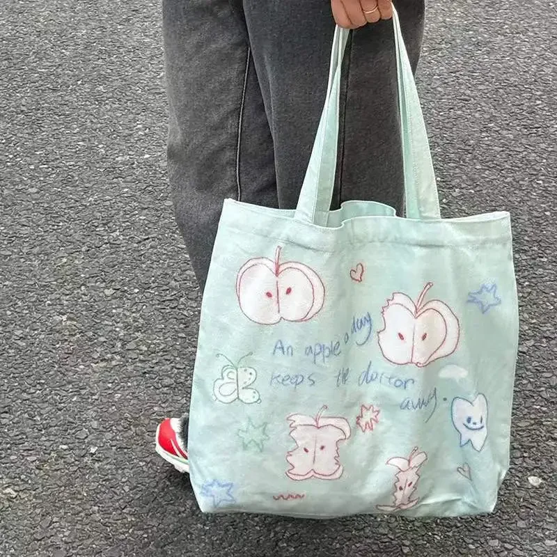 MBTI большая вместительная женская сумка на плечо модная корейская эстетичная