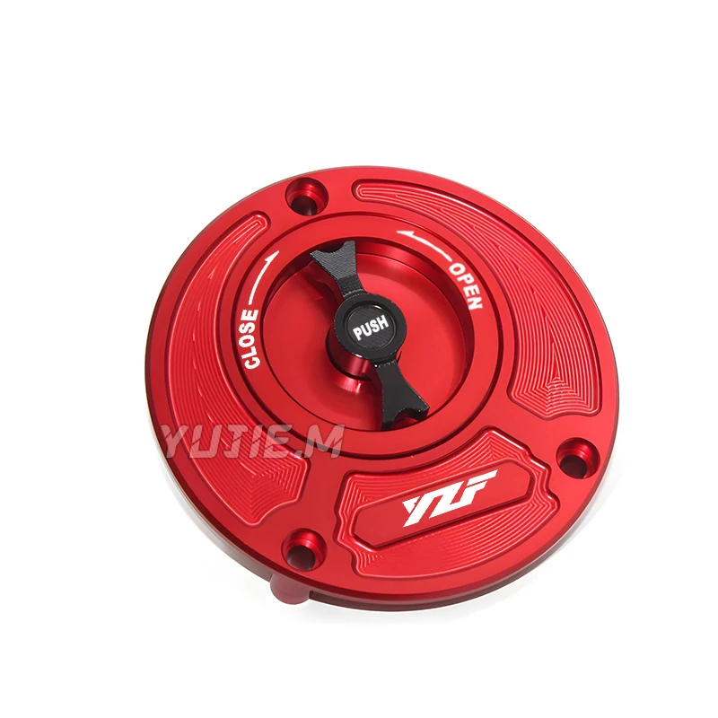 

Подходит для мотоциклов Yamaha YZF R3 R25 R6 R1 R125, новая крышка топливного бака с ЧПУ, крышка бензинового топливного бака