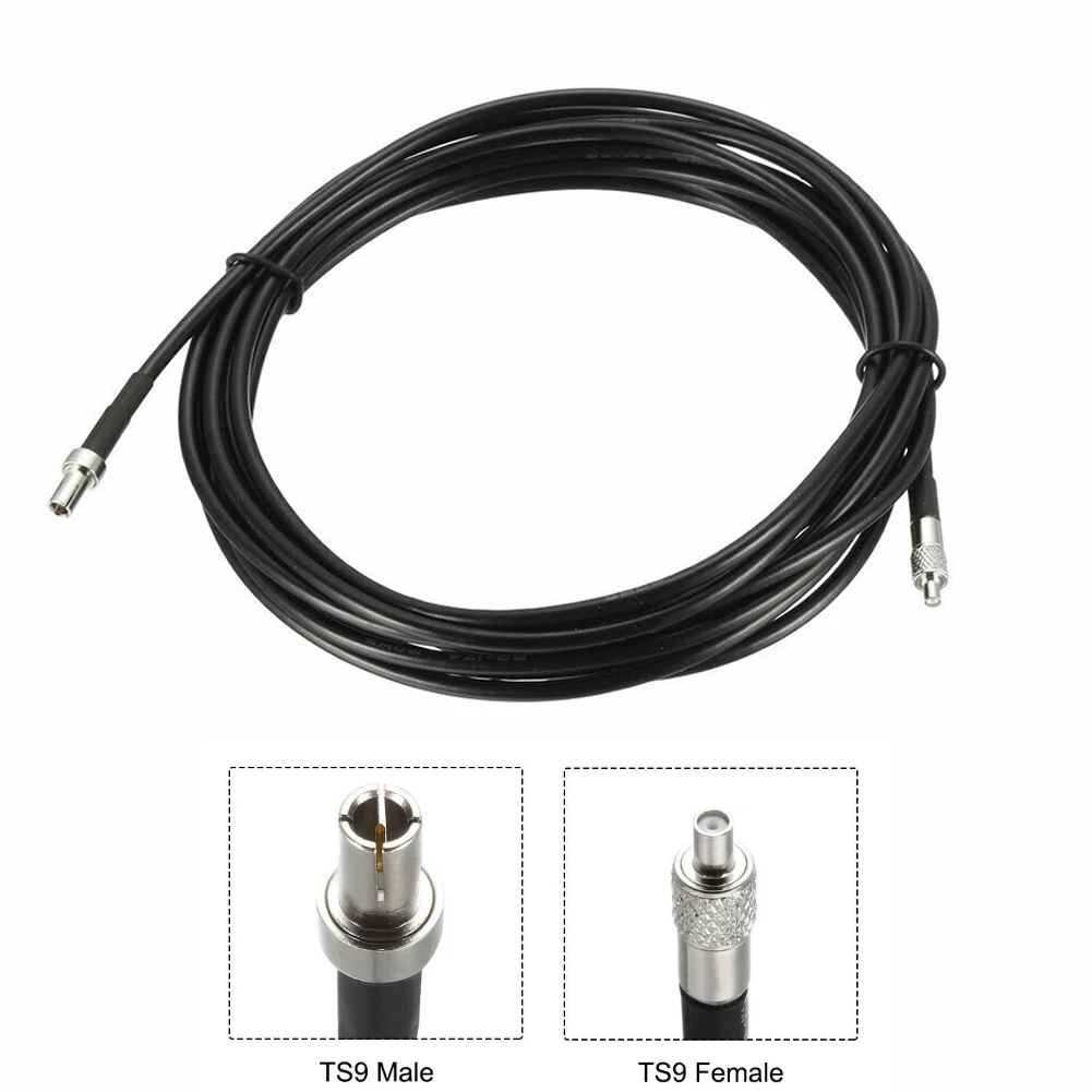 

TS9 Male To TS9 Female Coax Cable RF Coaxial Extension Cable RG174 Jumper Cable 6.6 Ft Electrical Equipment Parts