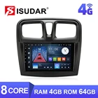 Автомобильный мультимедийный видеоплеер ISUDAR T68 на Android для Renault Logan 2 2012 - 2019 Sandero 2 2014 - 2019