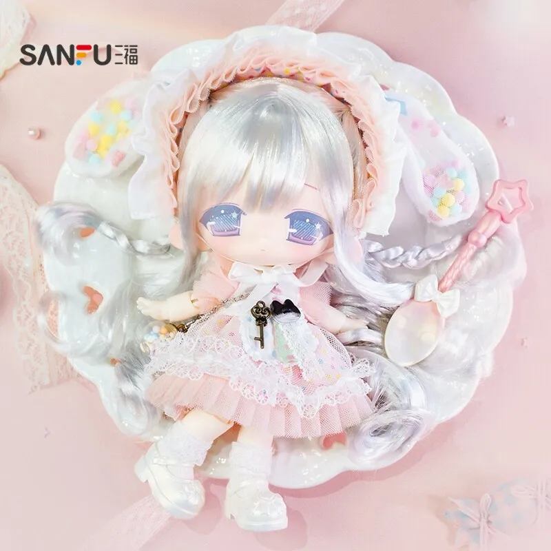Фото Серия Uki Doki Mini Mili 1/12 BJD: фигурки-сюрпризы в закрытой упаковке, милые украшения, очаровательные куклы, модель Caixa Caja, загадочная коробка, подарочные игрушки. №4