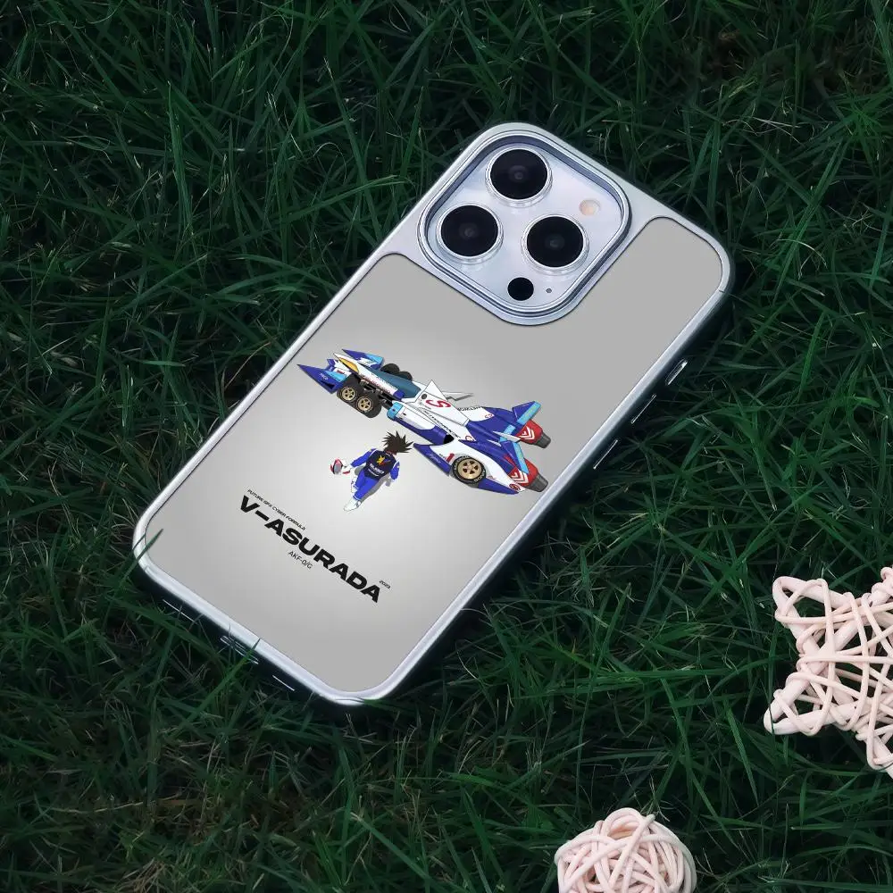 Фото Чехол для телефона Future GPX Cyber F-Formula для iPhone 17, 16, 15, 14, 13, 12, Pro Max Plus HD, металлический каркас, твердый корпус из углеродного волокна №2