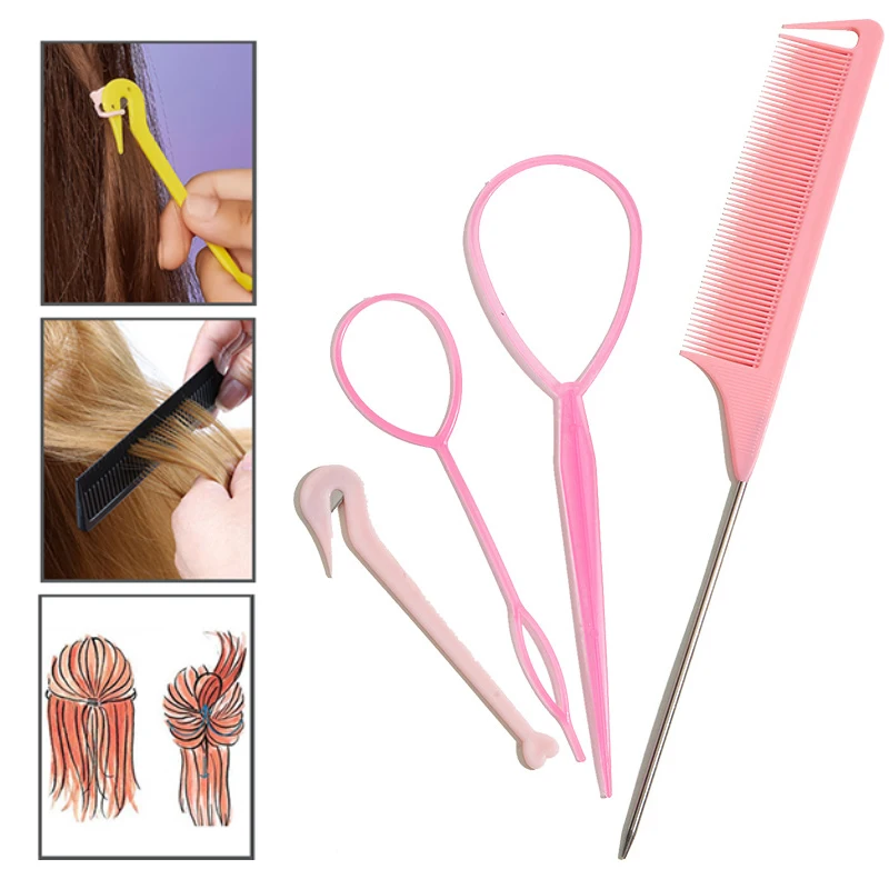 4 шт./набор металлические гребни для удаления волос