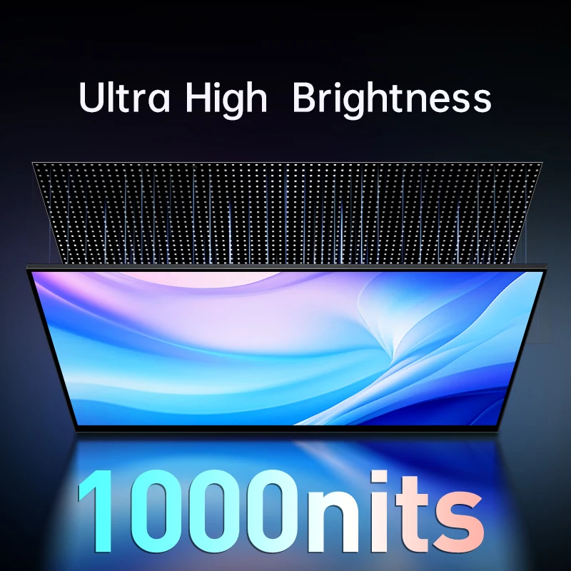 Портативный монитор VCHANCE 16 дюймов 2 5 K 144 Гц 1000 нит 100% sRGB