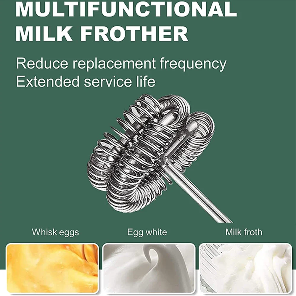 Электрический миксер YAJIAO портативный вспениватель молока ручной венчик из
