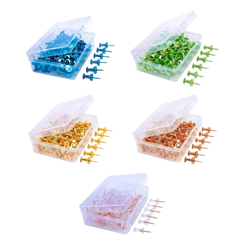

Push Pins for Cork Board, Sewing Pin with Clear Box for Fabric Sewing