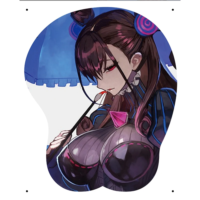 

Anime mousepad dos desenhos animados descanso de pulso grande macio mama 3d gaming mouse pad