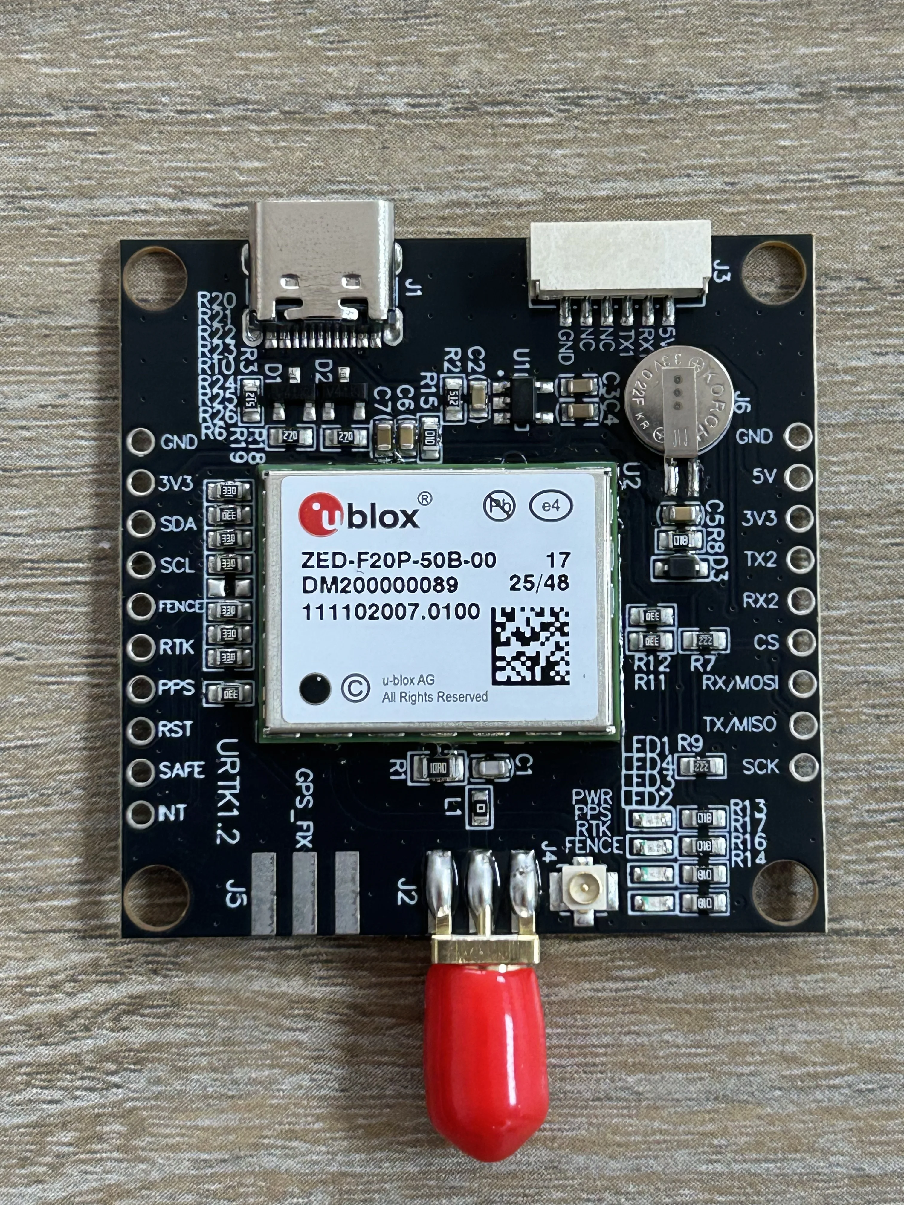 

ZED-F20P-50B-00 плата для разработки