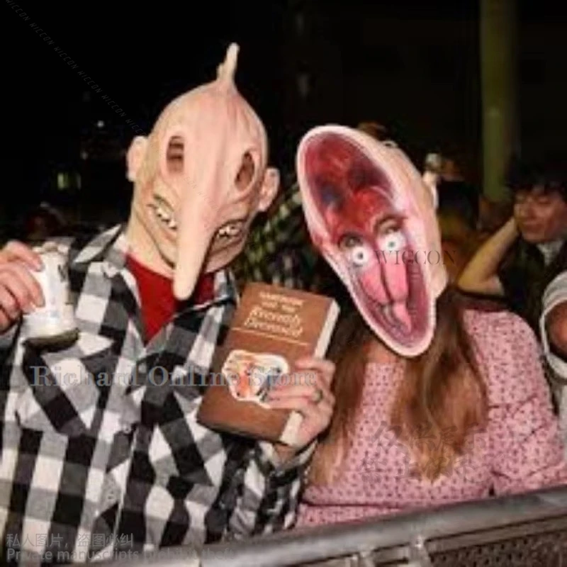 Аниме Адам Барбара Хэллоуин Маска Косплей Опора Страшный Реквизит Полная Голова