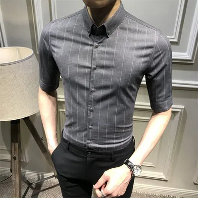 

Mercerized cotton men's round neck youth summer large size short-sleeved men's T-shirt cotton loose half sleeve tide