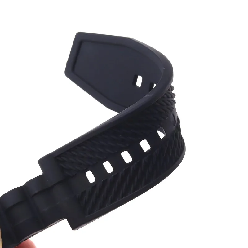 Watch Band Strap For Invicta Reserve Collection Bolt Zeus Rubber Black