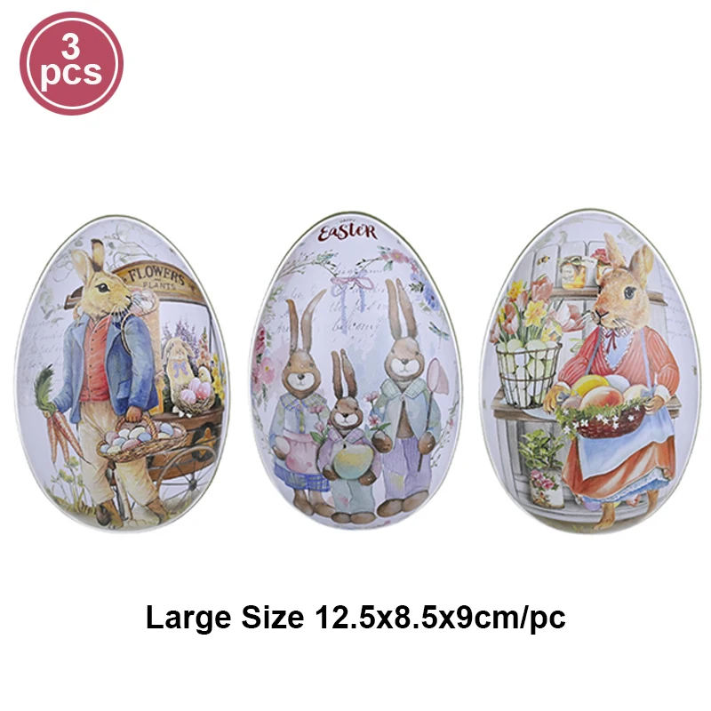 

3/6 шт. Винтажная жестяная коробка для конфет EsenTroye