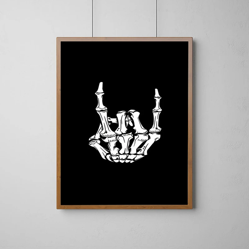 Анатомический скелет доска постер украшение для спальни декор комнаты