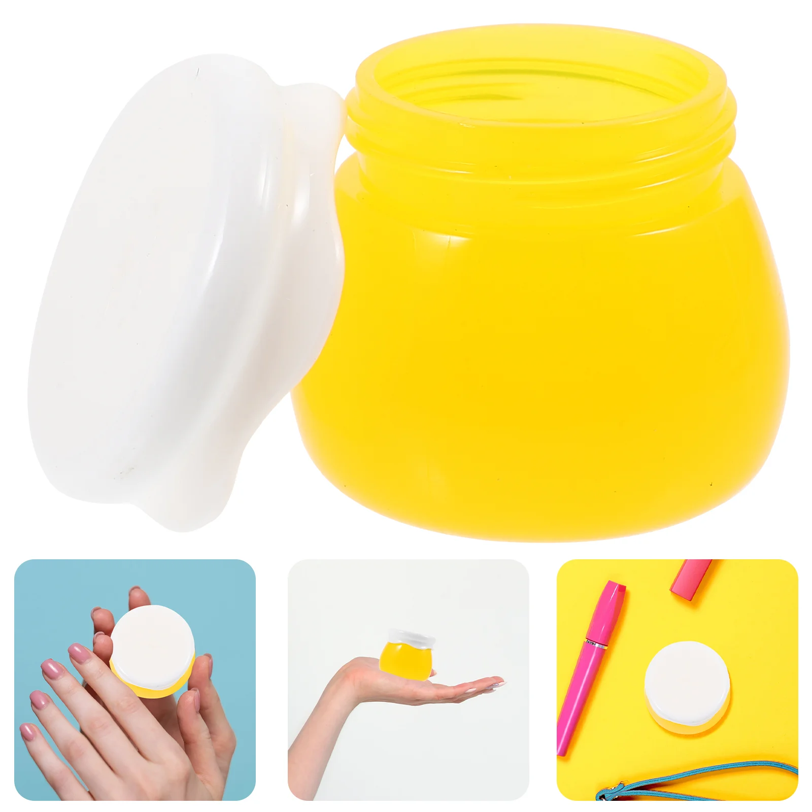 

10 Pcs Bottle Face Cream Jars Travel for Cosmetics Container Packing Box Acrylic Lotion