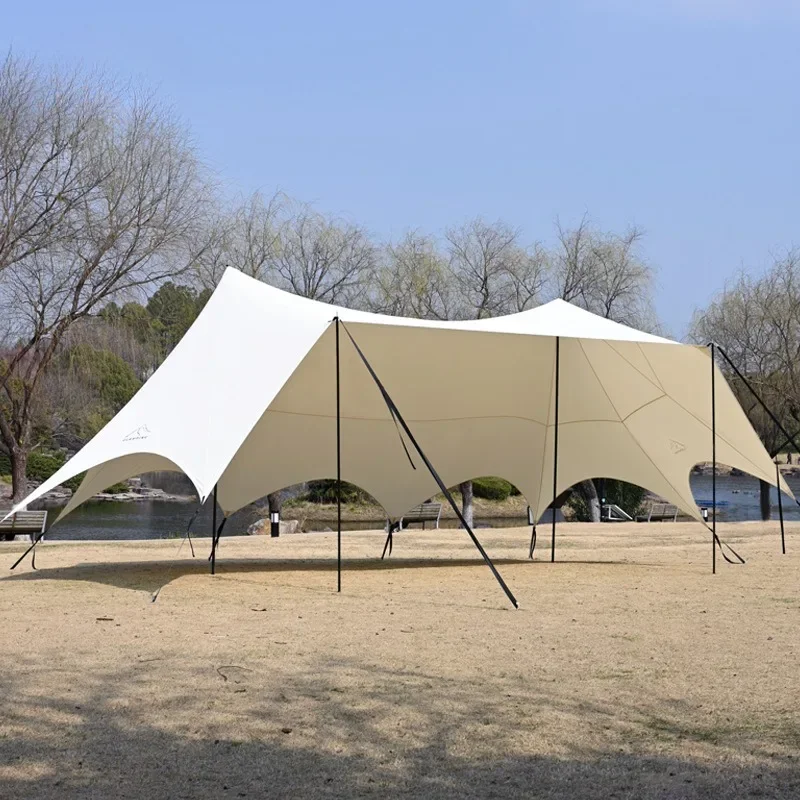 6 м * 4 открытый очень большой башня для гостиной двойной пик купольный навес