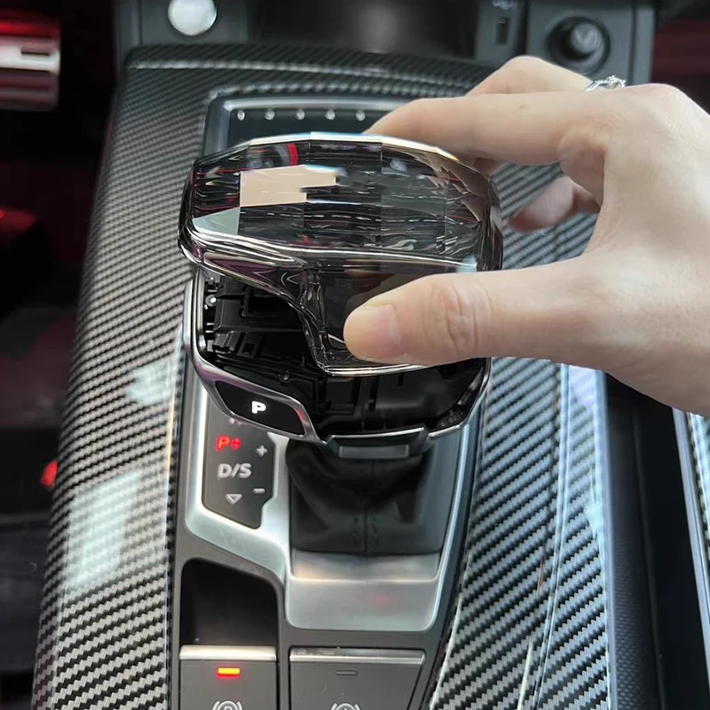 Модифицированная Прозрачная крышка для ручки переключения передач audi a6 a4 c8 a5 s4 q7