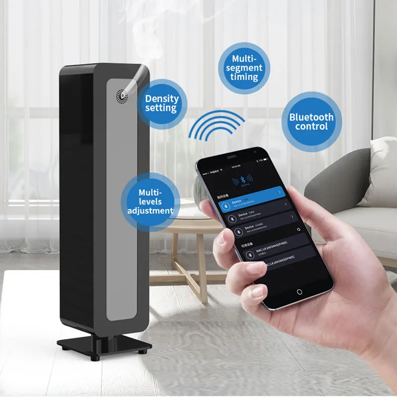 

Умный аромадиффузор с Bluetooth, аромадиффузор для коммерческого отеля, ароматизатор, освежитель воздуха, аромадиффузор, эфирное масло